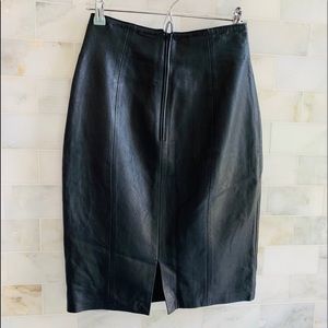 🖤 Black Leather Skirt 🖤
